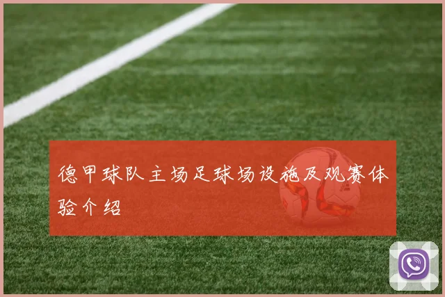 德甲球队主场足球场设施及观赛体验介绍